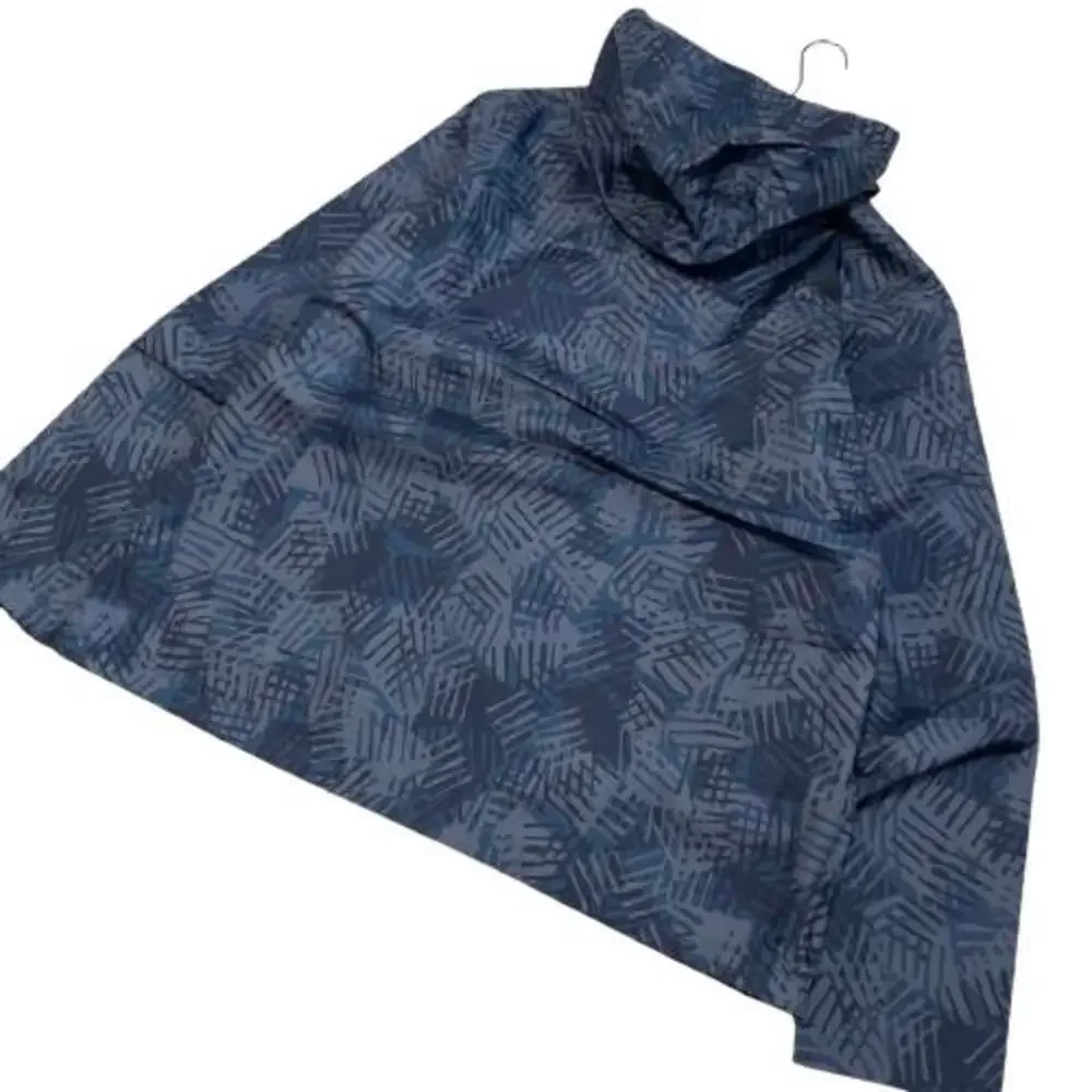 The North Face Alta Vista NF0A7QAWOQ5 Jacket Men's Navy Camo Print Nylon CLO15
